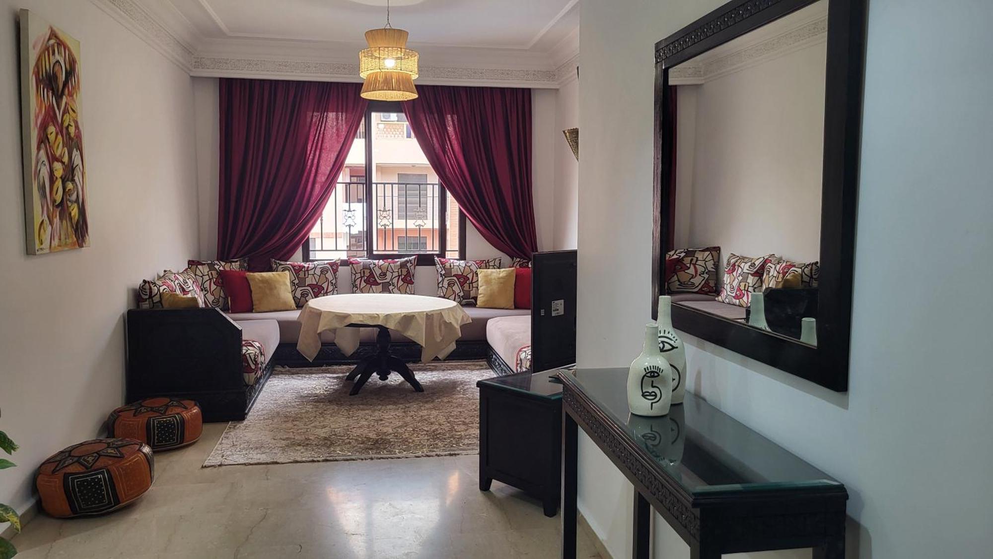 Appartement Haut Standing Vu Piscine マラケシュ エクステリア 写真